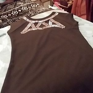 BCBGMAXAZRIA BLACK mini dress